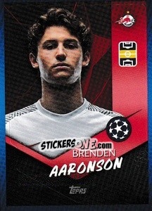 Sticker Brenden Aaronson - UEFA Champions League 2021-2022 n. 549 - Topps