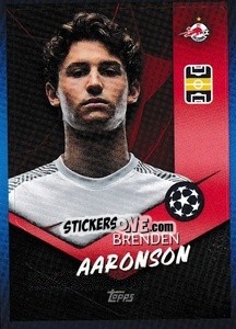 Figurina Brenden Aaronson - UEFA Champions League 2021-2022 - Topps