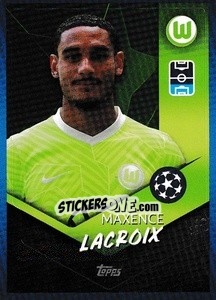 Sticker Maxence Lacroix - UEFA Champions League 2021-2022 n. 557 - Topps