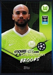 Sticker John Anthony Brooks - UEFA Champions League 2021-2022 n. 558 - Topps