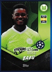 Sticker Ridle Baku - UEFA Champions League 2021-2022 n. 563 - Topps