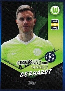 Sticker Yannick Gerhardt - UEFA Champions League 2021-2022 - Topps