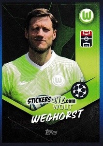 Sticker Wout Weghorst - UEFA Champions League 2021-2022 - Topps