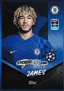 Sticker Reece James - UEFA Champions League 2021-2022 - Topps