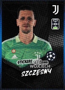Sticker Wojciech Szczesny - UEFA Champions League 2021-2022 n. 592 - Topps