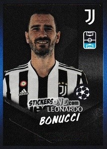Cromo Leonardo Bonucci - UEFA Champions League 2021-2022 - Topps