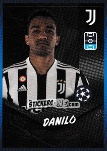 Sticker Danilo - UEFA Champions League 2021-2022 n. 597 - Topps