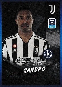 Sticker Alex Sandro - UEFA Champions League 2021-2022 n. 598 - Topps