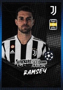 Sticker Aaron Ramsey - UEFA Champions League 2021-2022 n. 604 - Topps