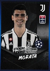 Sticker Álvaro Morata - UEFA Champions League 2021-2022 n. 606 - Topps