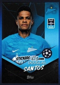 Sticker Douglas Santos - UEFA Champions League 2021-2022 n. 615 - Topps