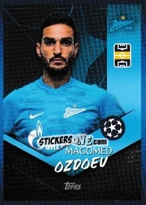 Sticker Magomed Ozdoev - UEFA Champions League 2021-2022 - Topps