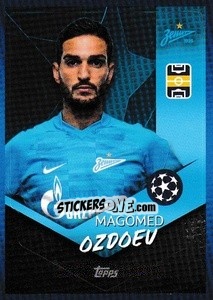 Sticker Magomed Ozdoev - UEFA Champions League 2021-2022 n. 616 - Topps