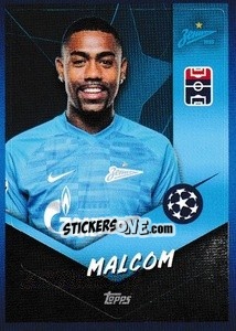 Sticker Malcom - UEFA Champions League 2021-2022 n. 622 - Topps