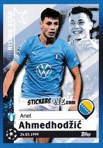Sticker Anel Ahmedhodžic - Rising Star - UEFA Champions League 2021-2022 n. 632 - Topps