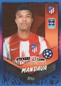 Sticker Reinildo Mandava (Atlético de Madrid) - UEFA Champions League 2021-2022 n. L27 - Topps