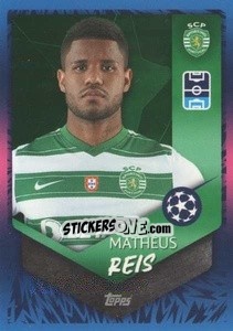 Cromo Matheus Reis (Sporting Clube de Portugal) - UEFA Champions League 2021-2022 - Topps