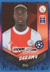 Sticker Mohamed Daramy (AFC Ajax) - UEFA Champions League 2021-2022 n. L32 - Topps