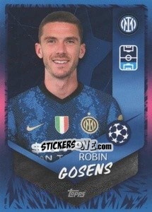 Sticker Robin Gosens (FC Internazionale Milano) - UEFA Champions League 2021-2022 n. L33 - Topps