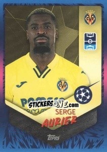 Sticker Serge Aurier (Villarreal CF) - UEFA Champions League 2021-2022 n. L38 - Topps