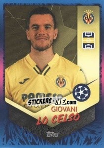 Sticker Giovani Lo Celso (Villarreal CF) - UEFA Champions League 2021-2022 n. L40 - Topps