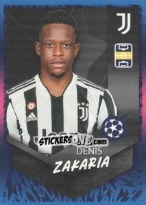 Sticker Denis Zakaria (Juventus) - UEFA Champions League 2021-2022 n. L42 - Topps