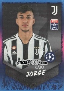 Sticker Kaio Jorge (Juventus) - UEFA Champions League 2021-2022 n. L44 - Topps