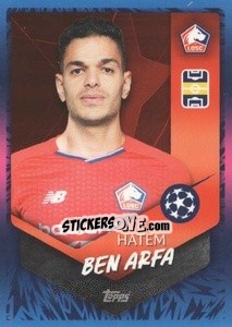 Sticker Hatem Ben Arfa (LOSC Lille) - UEFA Champions League 2021-2022 n. L47 - Topps