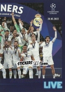 Sticker 2021/22 UEFA Champions League winners - UEFA Champions League 2021-2022 n. L104 - Topps