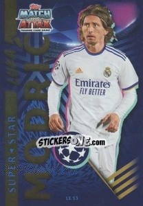 Sticker Luka Modric (Real Madrid C.F.) - UEFA Champions League 2021-2022 n. LE-S3 - Topps