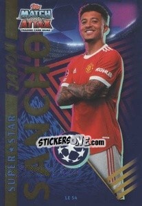 Sticker Jadon Sancho (Manchester United) - UEFA Champions League 2021-2022 - Topps