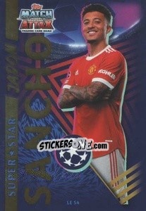 Sticker Jadon Sancho (Manchester United) - UEFA Champions League 2021-2022 n. LE-S4 - Topps