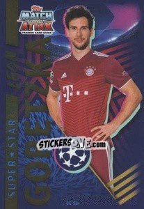 Sticker Leon Goretzka (FC Bayern München) - UEFA Champions League 2021-2022 n. LE-S6 - Topps