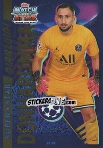 Sticker Gianluigi Donnarumma (Paris Saint-Germain) - UEFA Champions League 2021-2022 - Topps