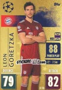Figurina Leon Goretzka (FC Bayern München) - UEFA Champions League 2021-2022 - Topps