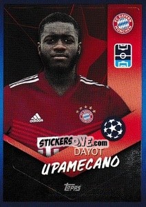 Sticker Dayot Upamecano - UEFA Champions League 2021-2022 - Topps