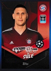 Cromo Niklas Süle - UEFA Champions League 2021-2022 - Topps