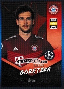 Sticker Leon Goretzka - UEFA Champions League 2021-2022 n. 367 - Topps