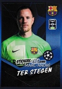 Cromo Marc-André ter Stegen - UEFA Champions League 2021-2022 n. 376 - Topps
