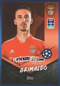 Sticker Álex Grimaldo - UEFA Champions League 2021-2022 - Topps