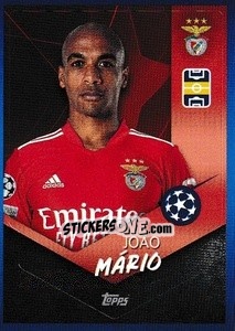 Cromo Joao Mário - UEFA Champions League 2021-2022 - Topps