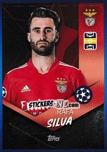 Sticker Rafa Silva - UEFA Champions League 2021-2022 - Topps