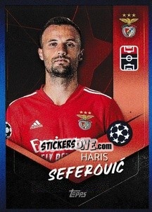 Sticker Haris Seferovic - UEFA Champions League 2021-2022 - Topps