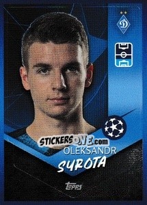 Sticker Oleksandr Syrota - UEFA Champions League 2021-2022 n. 418 - Topps