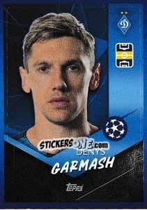 Sticker Denys Garmash - UEFA Champions League 2021-2022 - Topps