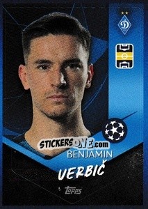 Cromo Benjamin Verbic - UEFA Champions League 2021-2022 - Topps