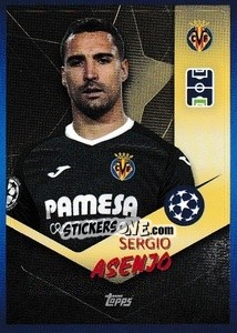 Sticker Sergio Asenjo - UEFA Champions League 2021-2022 - Topps