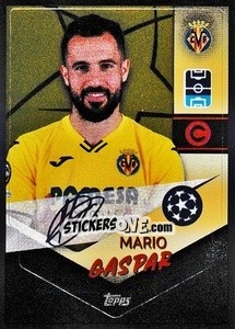 Sticker Mario Gaspar - Captain - UEFA Champions League 2021-2022 n. 431 - Topps