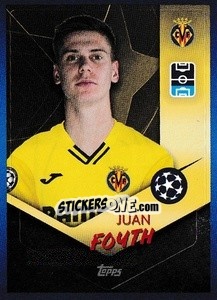 Cromo Juan Foyth - UEFA Champions League 2021-2022 n. 435 - Topps