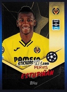 Cromo Pervis Estupiñán - UEFA Champions League 2021-2022 - Topps